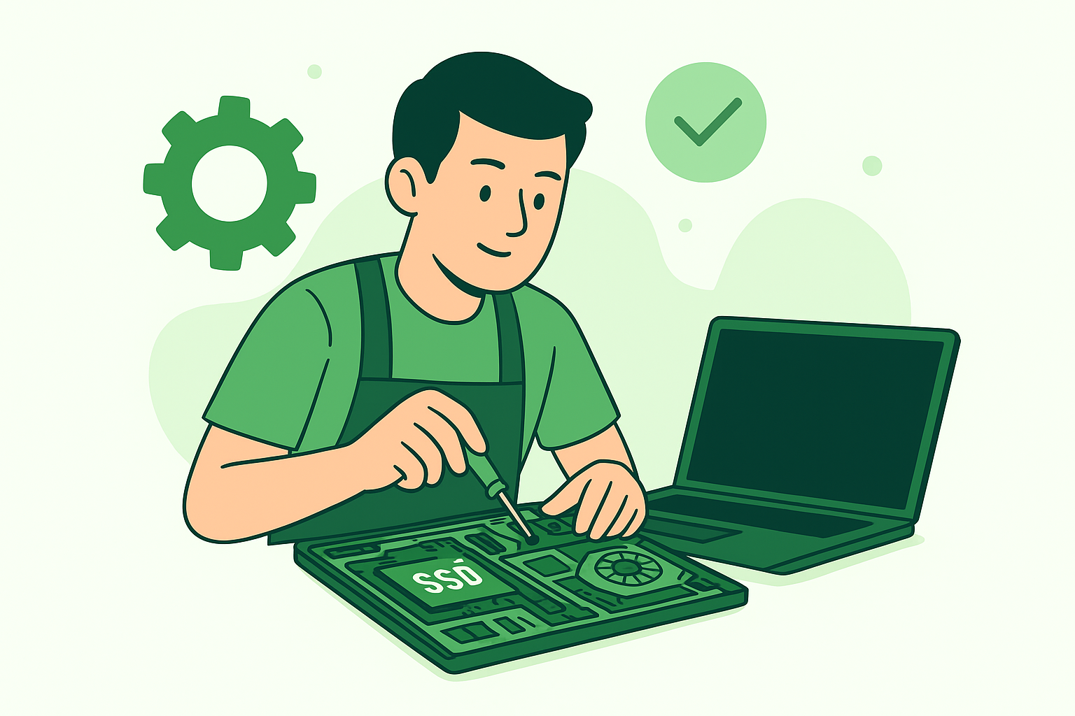 Instalação de SSD em notebook